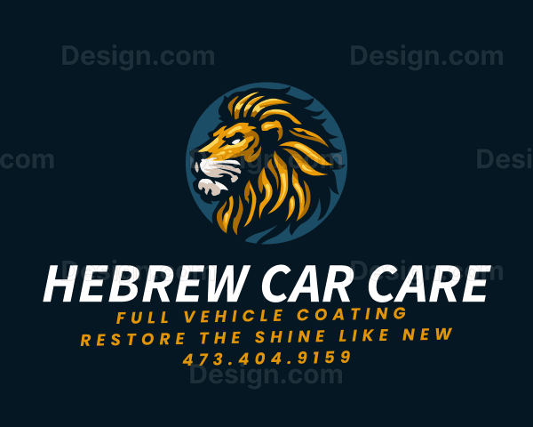 Hebrew Car Paint Restoration