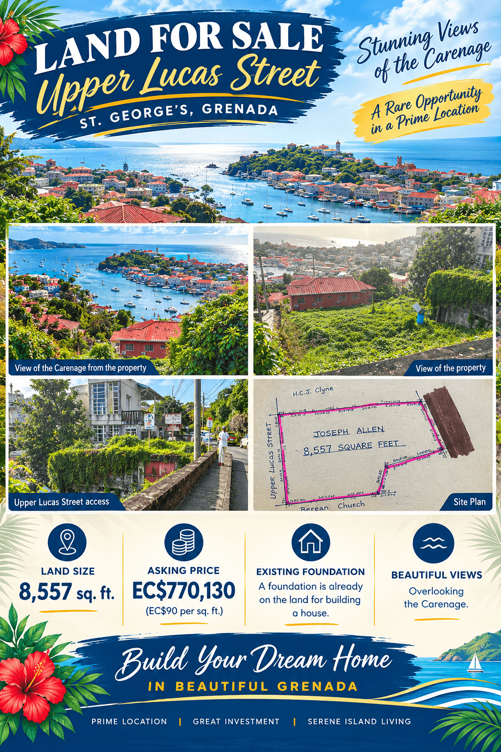 Upper Lucas Street Land for sale